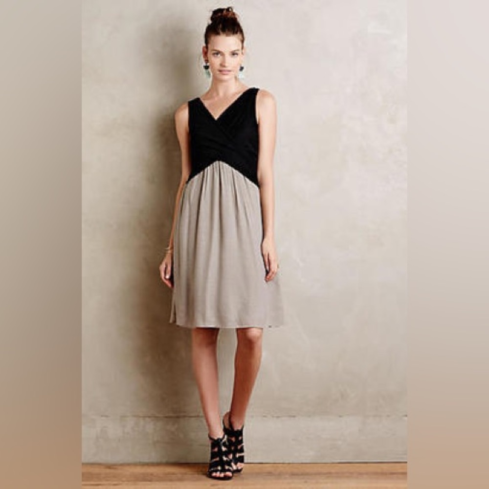 Amadi for Anthropologie Cross-Front Lola Dress